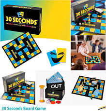 Global Star 30 Seconds Board Game | Fun Quiz Challenge Seconds Board Game in cheap price
