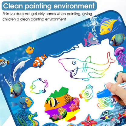 Magic Water Painting Pad | Water Painting Doodle Mat for Kids