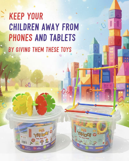 Sticks & Flakes building blocks