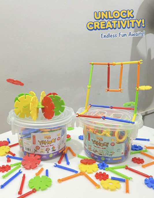 Sticks & Flakes building blocks