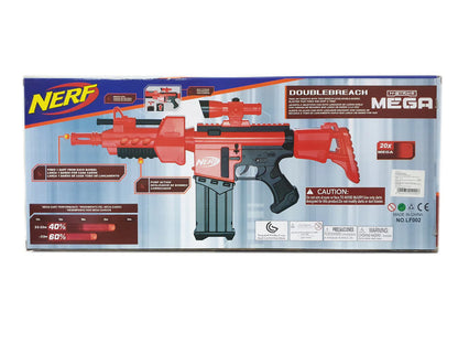 Unleash the Fury: Mega Nerf Soft Bullet Gun with Automatic Firing Mechanism
 in Cheap pirce