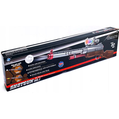 Scoped Shotgun | 2in1 Gelblaster & Foam Bullet Rifle | Gun For Kids In cheap price